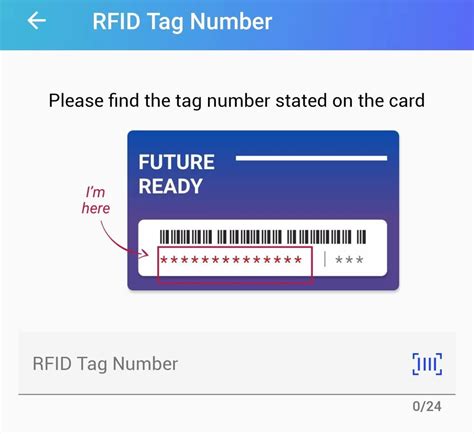 activate pre installed rfid tag|rfid tag setup.